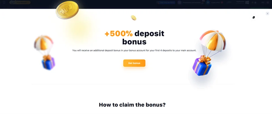 1win casino bonus